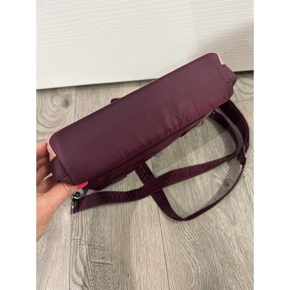 Lug Pirouette Crossbody Belt Bag Quilted Berry Blush Pink Women‎ Small Handbag - Picture 4 of 9